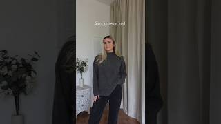 Zara knitwear haul🧸 autumnfashion zarahaul [upl. by Eidnil]