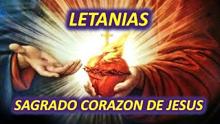 Letanías OFICIALES al Sagrado Corazón de Jesús [upl. by Akiria]