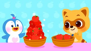 Many and Few🎵🍎 Kids Songs amp Educational Song  Learn About Quantity  How Many  Lotty Friends [upl. by Nelad]