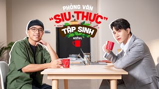 “SIU THỰC” TẬP SINH  Phỏng vấn tưởng không “thực” mà thật không tưởng giữa Anh Tú Atus và An Trương [upl. by Witty798]