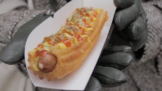 Street Churros  Crazy Chilli Dog  Best Ever Food Review Show [upl. by Trellas860]