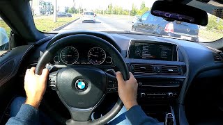 2014 BMW 640i GranCoupe xDrive F06 30 320 N55B30 POV TEST DRIVE [upl. by Lihas]