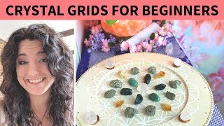 Crystal Grids for Beginners 💚✨  Spiritually Inspired [upl. by Adnohser]