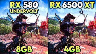 RX 580 vs RX 6500 XT  16 Games Tested in 2024 [upl. by Feil945]