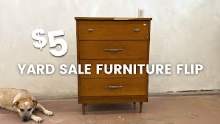 I need an easy YARD SALE FURNITURE flip  Quick Flips make Quick CAH [upl. by Brunhild]