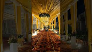 New wedding decoration ideas gellery decoration videowedding youtubeshorts shorts viralreels [upl. by Letnahs]