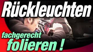 Rückleuchten dunkel folieren  Wie gehts und was braucht man  WESTBERLINCUSTOMS [upl. by Atter]