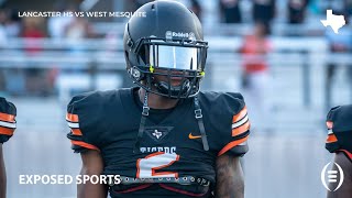 West Mesquite High School vs Lancaster High School Football Highlights  2019 Texas Football [upl. by Nyrhtakyram319]