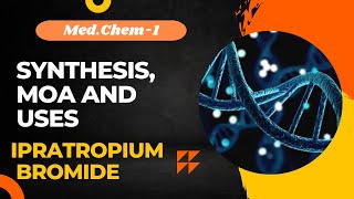 SynthesisMOA and Uses of Ipratropium bromideMedicinal Chemistry1BP4 Semester estudypharmacy [upl. by Nyltak962]