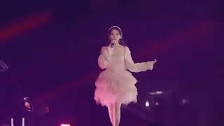 IU strawberry moon Live Clip2022 IU Concert The Golden HourUnder The Orange Sun [upl. by Vasta]