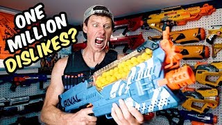 NERF WAR ONE MILLION DISLIKES [upl. by Akinuahs]