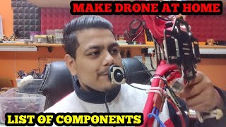 MAKING A QUADCOPTER USING APM 28 FLIGHT CONTROLLER 🔥  LIST OF COMPONENTS [upl. by Epolulot]