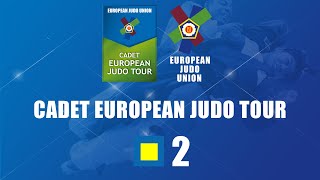 DAY 1  Tatami 2  Cadet European Cup Gyor 2022 [upl. by Nylitsirk]