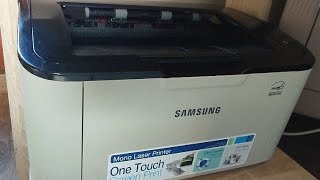 Samsung ML1670 laser printer toner replacement [upl. by Aruol896]