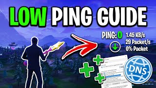 How To Get 0 Ping In Fortnite Season OG ✅ Lower Ping Guide [upl. by Drucill]