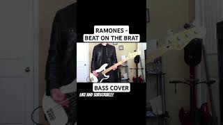 Ramones Beat On the Brat BASS COVER bassguitar basscover punkbass ramones punk punkrock rock [upl. by Villiers]