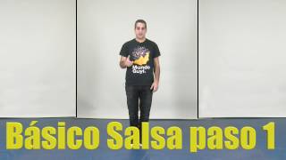 Básico Salsa Paso 1 Basic Salsa step 1 MundoGuyi [upl. by Solon]