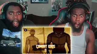 BEST FIGHTING ANIMATION EVER  Combat Gods II  SmokeCounty JK Reaction [upl. by Idnek574]