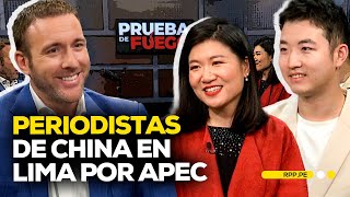 Periodistas chinos resaltan lazos con Perú durante APEC 2024 PDFRPP  ENTREVISTA [upl. by Bijan]