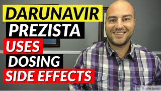 Darunavir Prezista  Pharmacist Review  Uses Dosing Side Effects [upl. by Aubrie144]