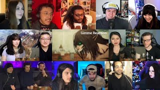 Eren vs Marley War For Paradise Reaction Mashup [upl. by Goggin]