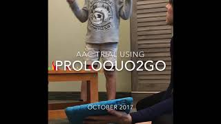 Using Proloquo2Go AAC [upl. by Neerom870]