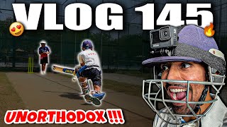 CRICKET CARDIO UNORTHODOX SHOTS😍 Reverse Sweep and Ramp Shots Practice🔥 GoPro Practice Session [upl. by Siram968]