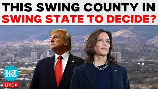 US Elections LIVE Updates Nevadas Washoe County In Spotlight as Swing County In Swing State [upl. by Acirat862]