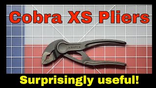 Knipex Cobra XS Water Pump Pliers 87 00 100 [upl. by Gean]