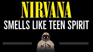 Nirvana • Smells Like Teen Spirit CC 🎤 Karaoke Instrumental Lyrics [upl. by Aihsemot]