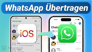 WhatsApp Chats von Android auf iPhone 16 übertragen  WhatsApp Chats nachträglich übertragen [upl. by Aikkan389]