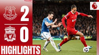 Merseyside Derby Defeat  Everton 20 Liverpool  Highlights [upl. by Haelak559]