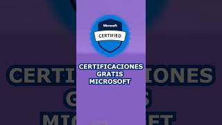 Certificaciones Microsoft microsoft certificaciones programacion [upl. by Amadas]