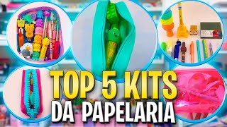 Top 5 kits da papelaria Luivin’s [upl. by Cyrie]