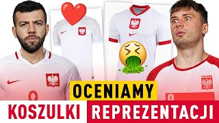 OCENIAMY KOSZULKI REPREZENTACJI Od TRAGEDII do PERFEKCJI [upl. by Corrie767]