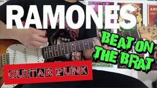 RAMONES  BEAT ON THE BRAT GUITAR COVER [upl. by Chemush756]