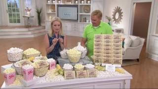 Amish Country 21bag Virtually Hulless Mini Popcorn Asst on QVC [upl. by Arrol721]