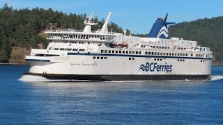 BC Ferries Tsawwassen to Swartz Bay Spirit of Vancouver Island [upl. by Ytissac246]