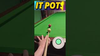 Snooker Pots That Go 👍 GoPro Headcam POV [upl. by Buddie]