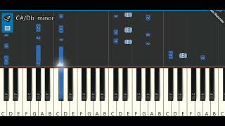 IMPROVISATION EN C MINEUR HARMONIQUE [upl. by Weinstein58]