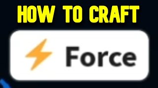 Drag to Combine  How to Make a Force Roblox [upl. by Annahc176]