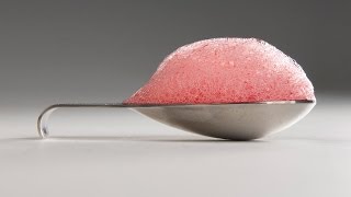 Molecular gastronomy  Beet foam Recipe [upl. by Krysta]