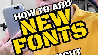 How to Add a New Font to CapCut on Android [upl. by Greggs647]