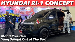 MOBIL PRESIDEN RI HARUSNYA SEPERTI INI  HYUNDAI RI1 CONCEPT  IMX 2023 [upl. by Atinauq]