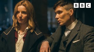 Tommy amp Graces first kiss  Peaky Blinders – BBC [upl. by Aksehcnarf]