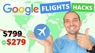 How to Find the CHEAPEST Flights on Google Flights Cool Tricks  Google Flights Tutorial [upl. by Yob]