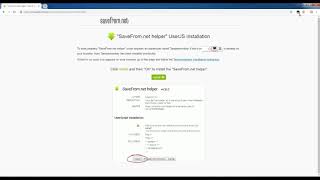 Solusi SaveFrom net helper Error [upl. by Niamart570]