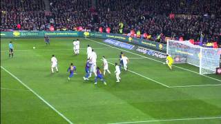 Dani Alves Goal vs Real Madrid [upl. by Yerffoeg]