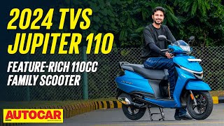 2024 TVS Jupiter 110  Price features variants and more  Walkaround  Autocar India [upl. by Rondi961]