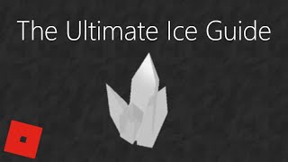 ROBLOX Tradelands Guides  Ice [upl. by Rebmik167]